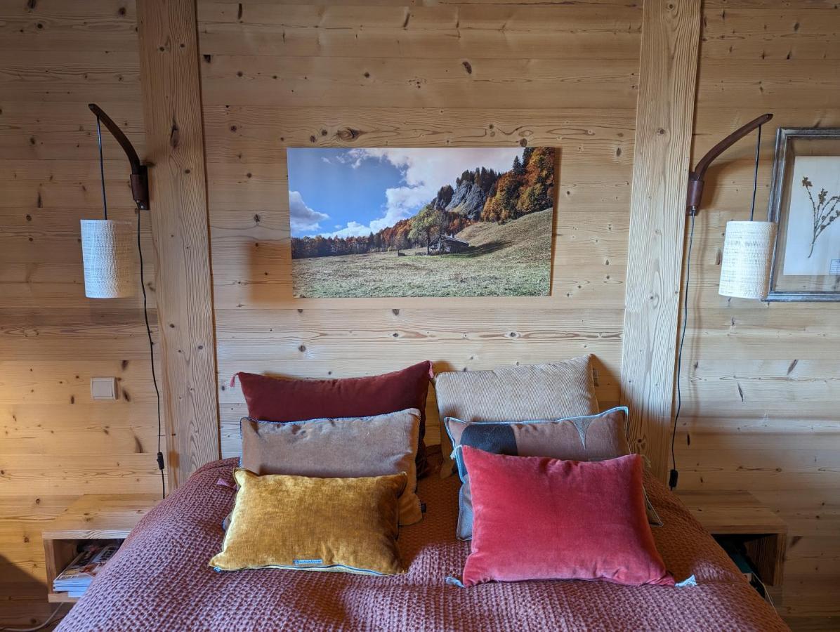 Bas De Chalet Au Coeur Des Aravis, Entre Lac Et Montagne Сен-Жан-де-Сикст Экстерьер фото