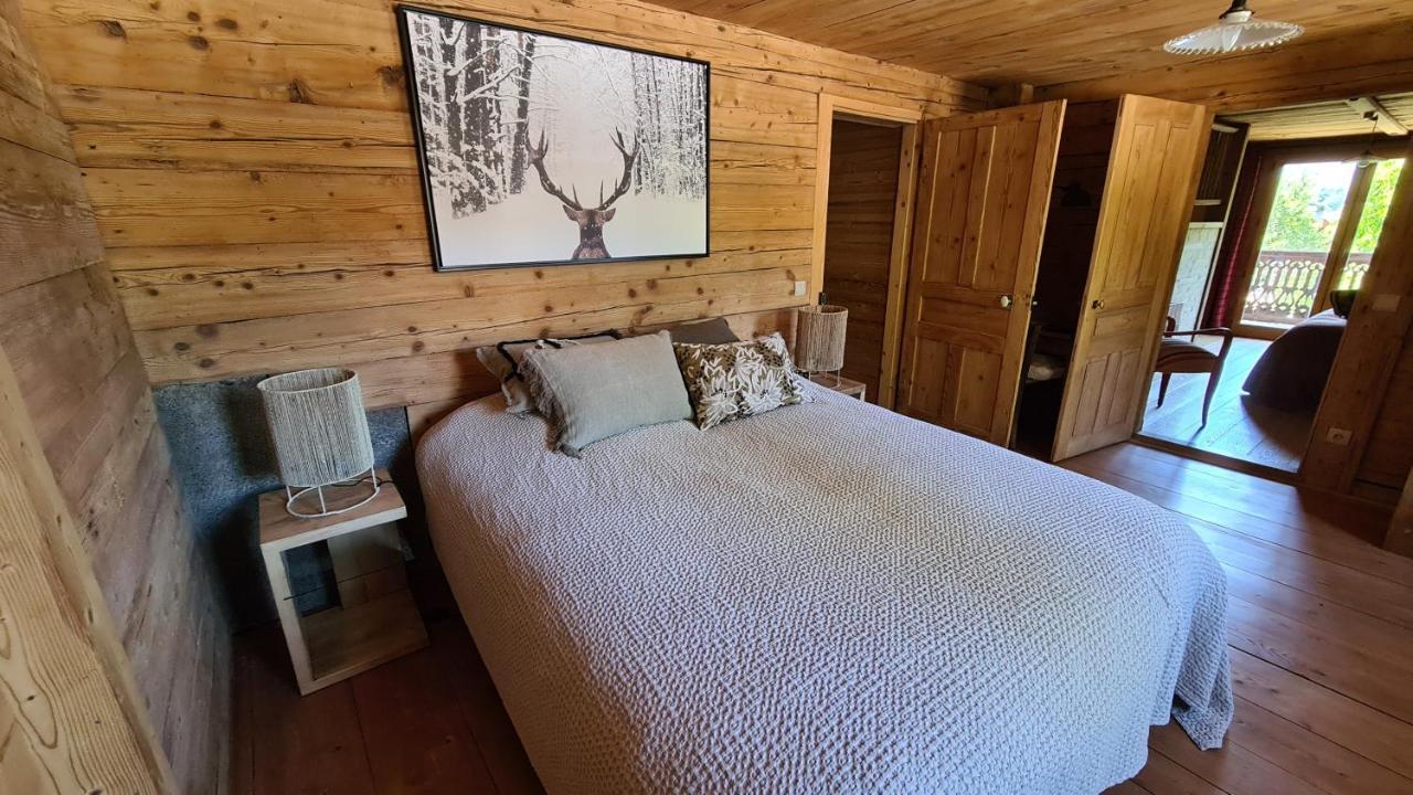 Bas De Chalet Au Coeur Des Aravis, Entre Lac Et Montagne Сен-Жан-де-Сикст Экстерьер фото