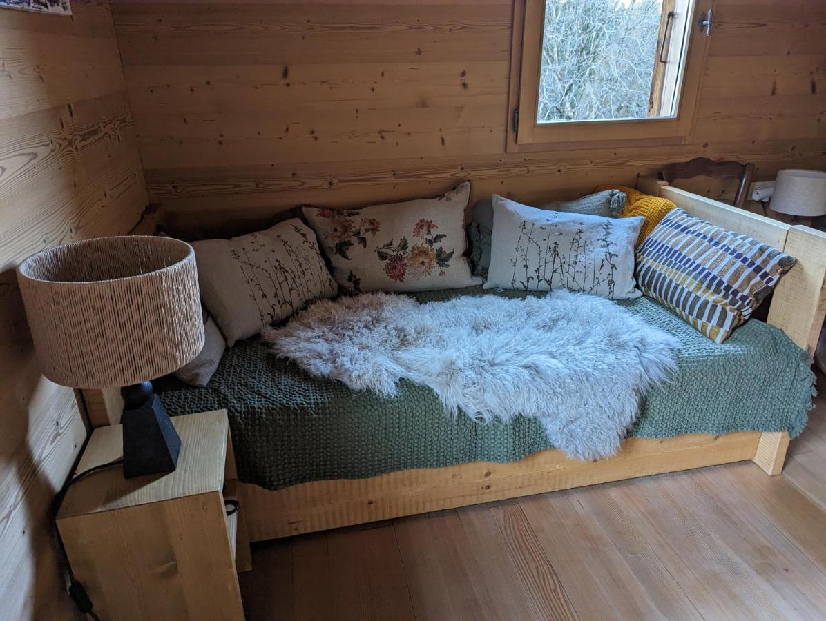 Bas De Chalet Au Coeur Des Aravis, Entre Lac Et Montagne Сен-Жан-де-Сикст Экстерьер фото