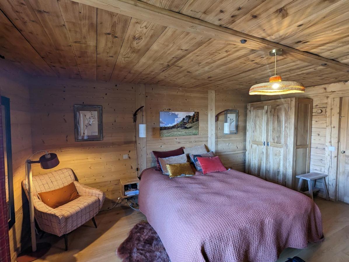 Bas De Chalet Au Coeur Des Aravis, Entre Lac Et Montagne Сен-Жан-де-Сикст Экстерьер фото