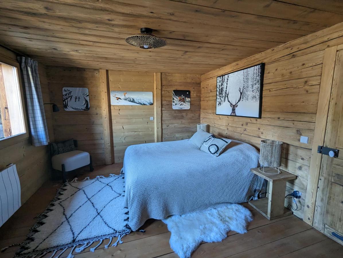 Bas De Chalet Au Coeur Des Aravis, Entre Lac Et Montagne Сен-Жан-де-Сикст Экстерьер фото